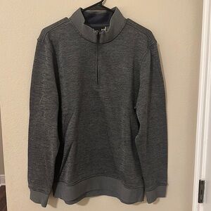 Gray Under Armour 1/4 zip.